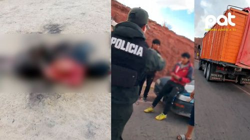 Camionero muere quemado y golpeado durante robo de su camión