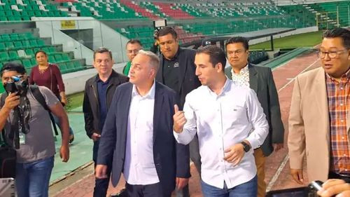 Costa admite retraso crítico en el Tahuichi, pero asegura: “Conmebol sigue confiando en Santa Cruz”