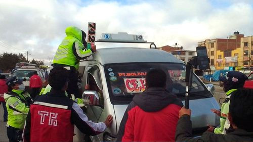 Ejecutivos de los sindicatos de choferes se sumarán a los controles contra el trameaje