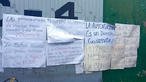 Refuerzan seguridad en Palmasola tras suspensión de alimentación para reclusos