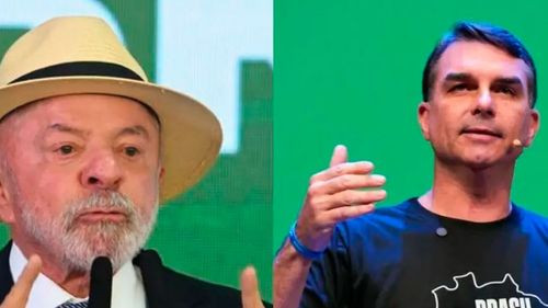 Lula y Flávio Bolsonaro cierran campaña antes de la primera vuelta en Brasil