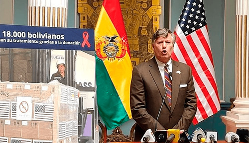 &quot;EE.UU. dona medicamentos y  diagnósticos para el VIH por  700 mil dólares&quot;