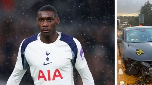 Kolo Muani sufre accidente con su  auto de lujo previo al duelo por  Champions