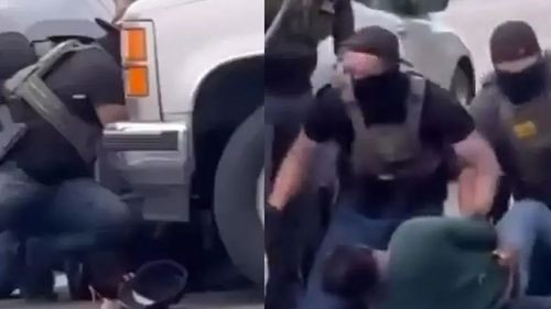 Padre de marines golpeado por agentes migratorios en EEUU genera indignación