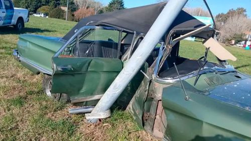 Hombre choca auto de colección tras recorrer 190 km para comprarlo en Argentina