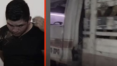 Detienen a hombre tras robar camión con ganado