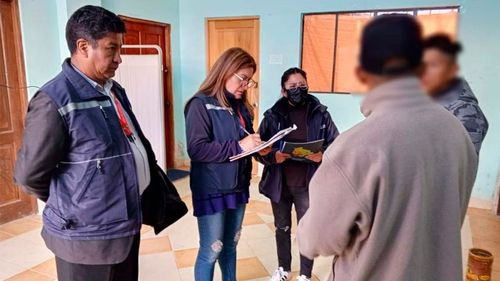 Verificación en centro de reinserción de Qalauma por presunta tortura