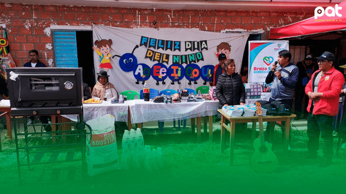 Alcaldía de El Alto entrega apoyo a niños con discapacidad en el Centro &quot;Integra&quot; Ventilla I