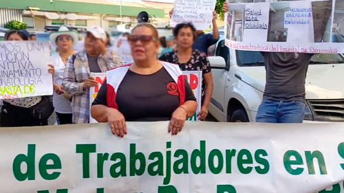 Trabajadores de la Maternidad continúan en huelga de hambre exigiendo soluciones