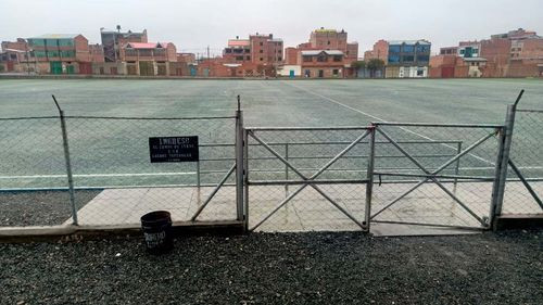 Distrito 3 inicia obras de equipamiento en la cancha Luis Espinal Camps