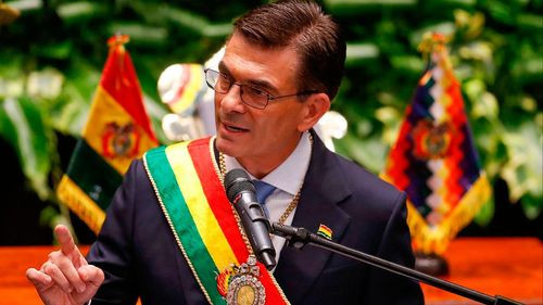  Paz denuncia “sabotaje” contra su gobierno por protestas y problemas con la gasolina