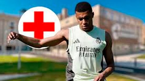 Mbappé continúa en recuperación  y trabaja en solitario desde el hotel  en Palm Beach