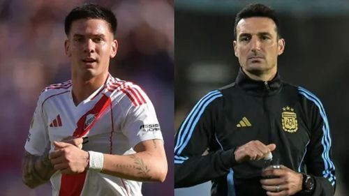 La reflexión de Scaloni sobre Mastantuono... y un consejo: &quot;Solo tiene 17 años&quot;