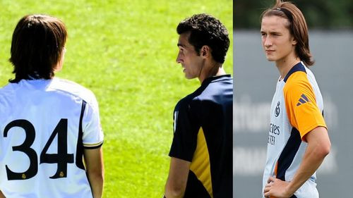 Joan Martínez reinicia su camino  en el Castilla bajo la guía de  Arbeloa
