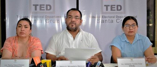 TED publicará lista de candidatos sustituidos este viernes