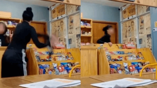 Joven destroza buffet universitario tras denunciar maltrato laboral