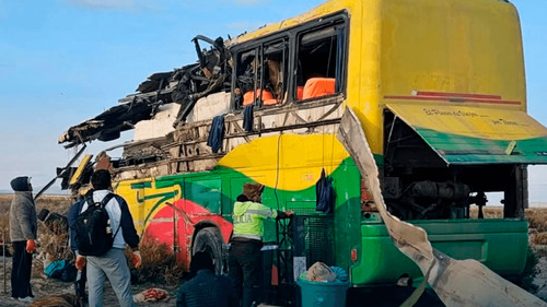Fiscalía investiga fatal accidente en la carretera Uyuni-Oruro que dejó 37 muertos