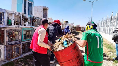 Alcaldía inicia limpieza de cementerios en el Mercedario y anuncia trabajos en otros panteones
