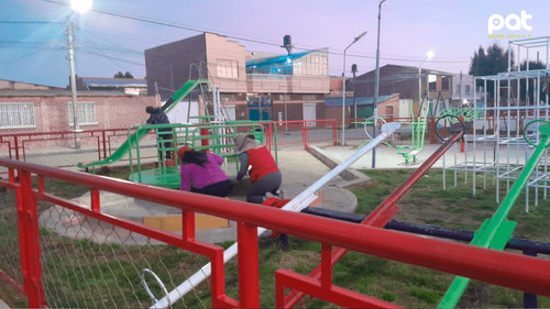 Plaza Tórrez luce renovada tras trabajos de mantenimiento en la zona Exaltación II