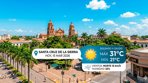 Santa Cruz amanece con cielos despejados y ascenso de temperaturas para este domingo 