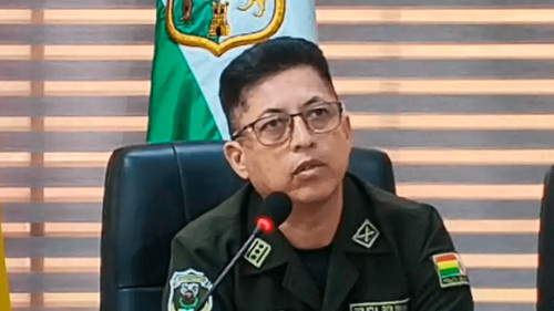 Edson Fernández asume como nuevo comandante departamental de la Policía en Santa Cruz