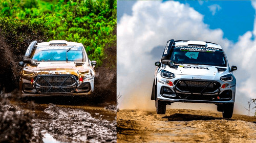 Nataniel Bruun brilla en los tramos de Kenia pese a un inicio accidentado en el WRC3 