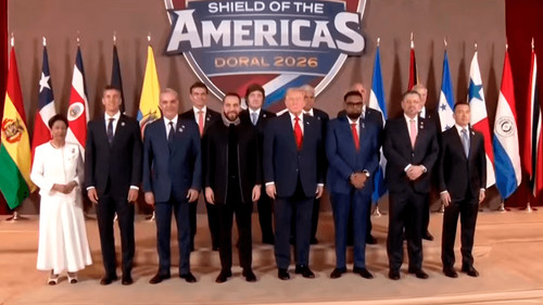 Trump y 12 líderes regionales firman coalición contra los cárteles de la droga 