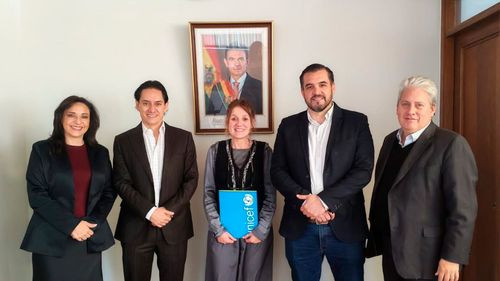  UPRE coordina con ENDE y UNICEF para llevar energía solar a centros de salud y unidades educativas