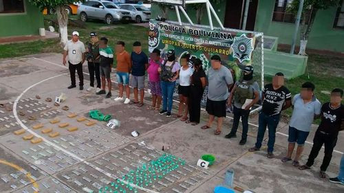 Cae banda que reclutaba víctimas con ofertas falsas para traficar droga en Puerto Quijarro