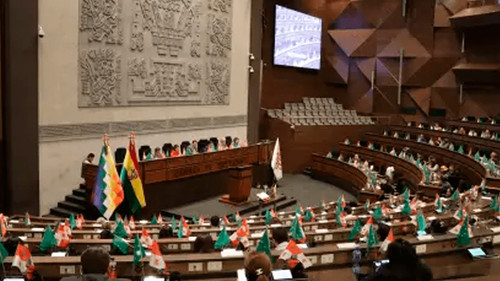 Se instala sesión de la Asamblea Plurinacional para tratar designación de vocales electorales