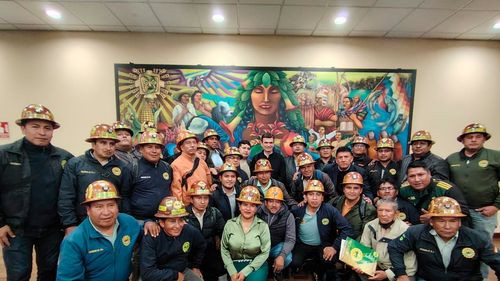FECOMAN coordina agenda de trabajo con el Presidente del Estado en favor del sector minero cooperativo