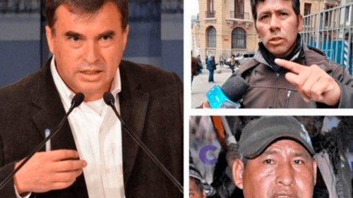 Fiscalía descarta terrorismo contra Quintana y envía a juicio a tres dirigentes evistas