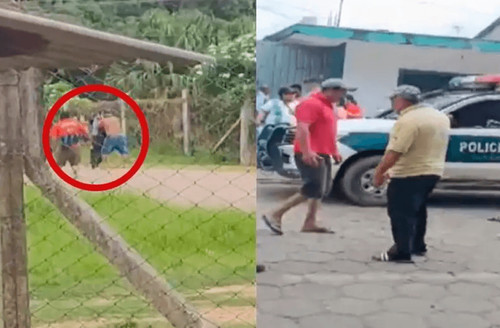 Encapuchados atacan a policías en San Carlos e intentan subirlos a otro vehículo