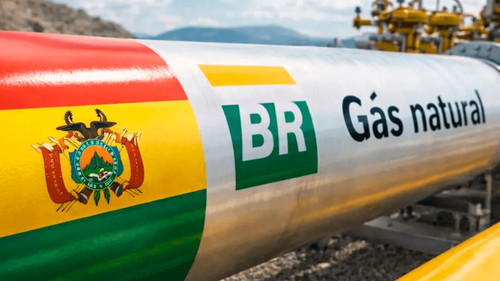 Brasil autoriza a Petrobras importar gas boliviano por dos años, según reportes