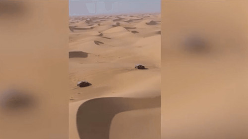 Imagen de Roma desafía a Al Attiyah y mantiene viva la lucha por el Dakar