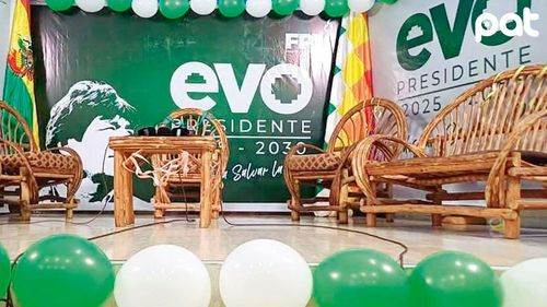 Evo asegura tener sigla pese a anulación del FPV y Pan-Bol
