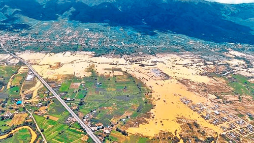 Inundaciones afectan a 24 municipios y un desaparecido