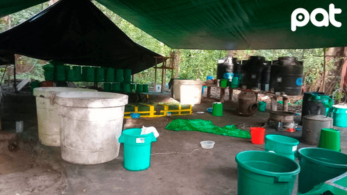 FELCN desmantela laboratorio de cocaína en zona Chimoré