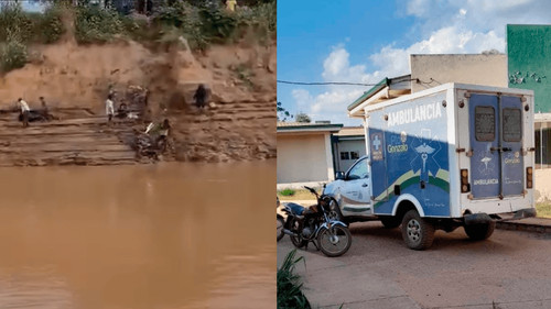 Fallecimiento de mujer en accidente en Río Beni, Puerto Hamburgo