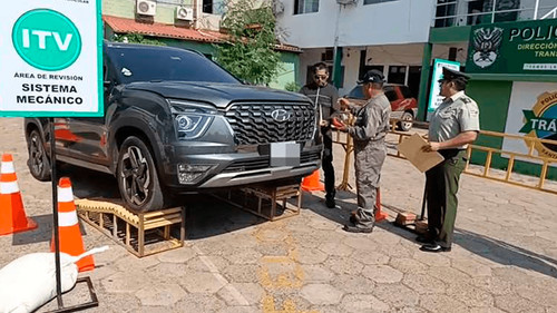 Inicia inspección técnica vehicular 2024 en Santa Cruz