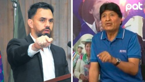 Del Castillo advierte que Evo Morales será aprehendido si aparece en La Paz