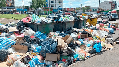 Recolección de basura en Santa Cruz afectada por falta de combustible